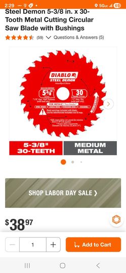 Diablo Metal blades