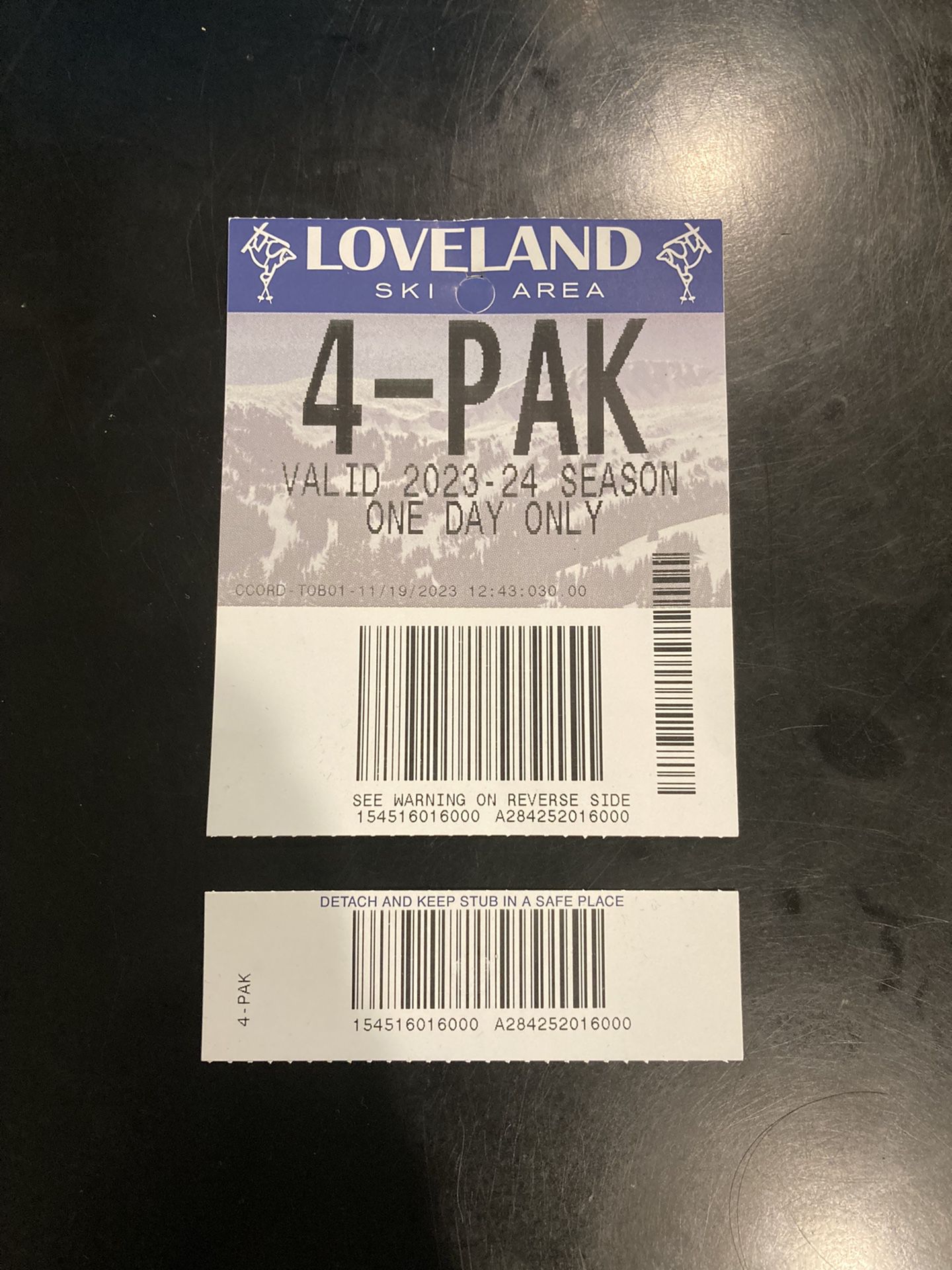 Loveland Lift Ticket