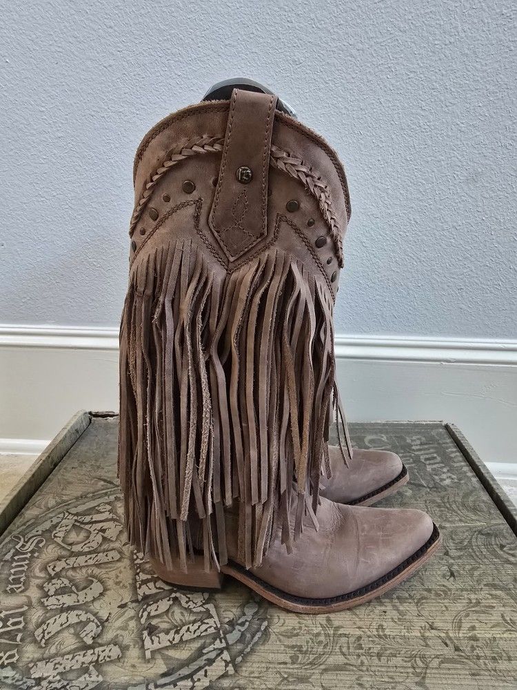 Liberty Black Womens Western Boots Size 5.5