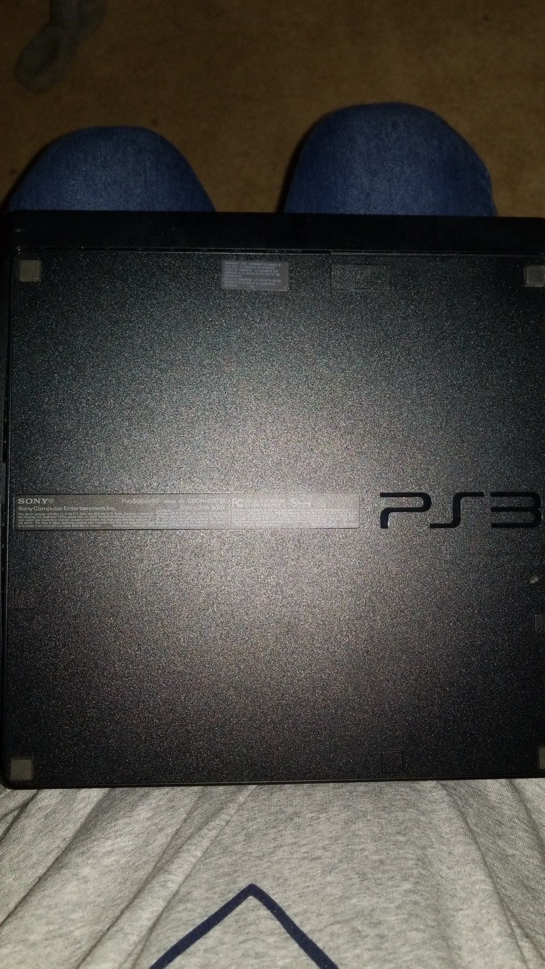 Ps3 120gb slim used with wireless controller