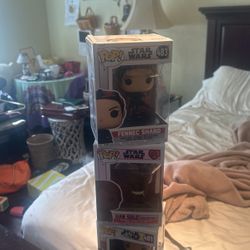 Pop Figures Total Of Four 