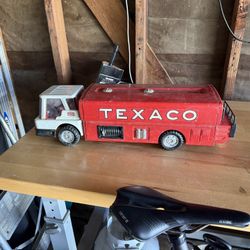 Vintage Texaco Metal Tanker Truck