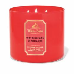 White Barn! BATH & BODY WORKS❤️🍋🍉WATERMELON LEMONADE 🍉🍋❤️3-wick candle  $14 each or 2 for $25!  