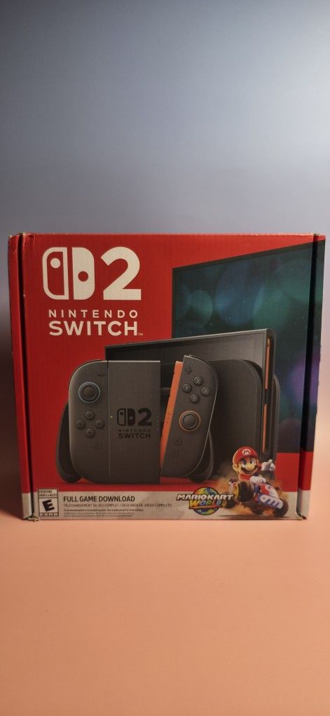 Nintendo Switch 2 Mario Kart World Bundle Brand New