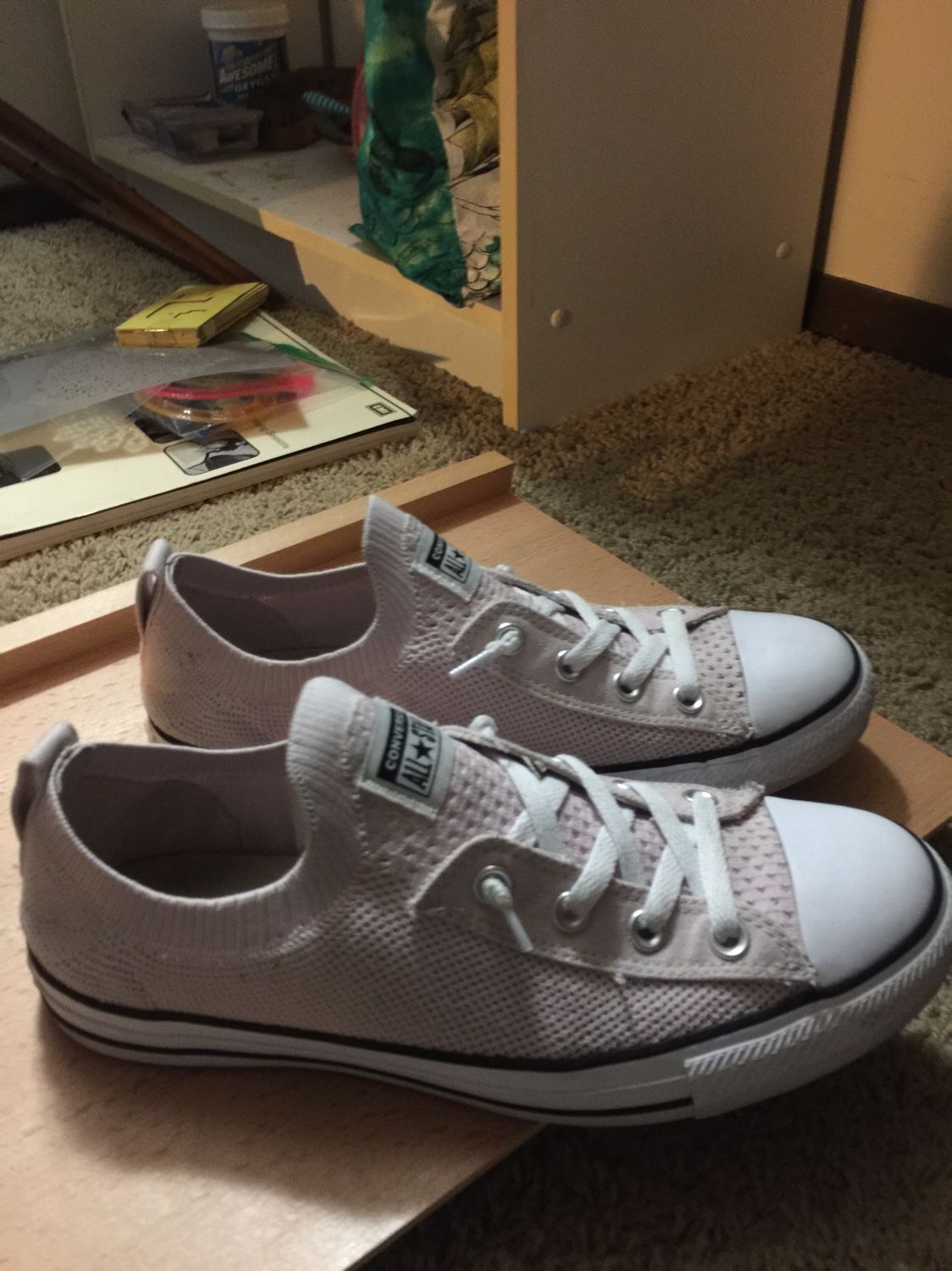 Converse Al Stars Slip Ons Sz 10 Women’s