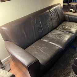 Leather Couch
