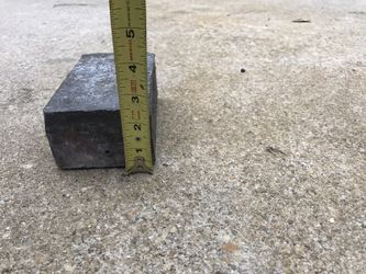 Pure lead blocks