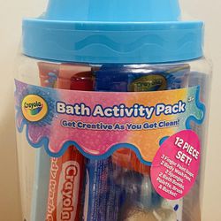 Crayola 12-Piece Bath Activity Pack for Sale in Mechanicville, NY