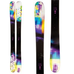 K2 Missbehaved Powder Skis 159 With Marker Bindings 