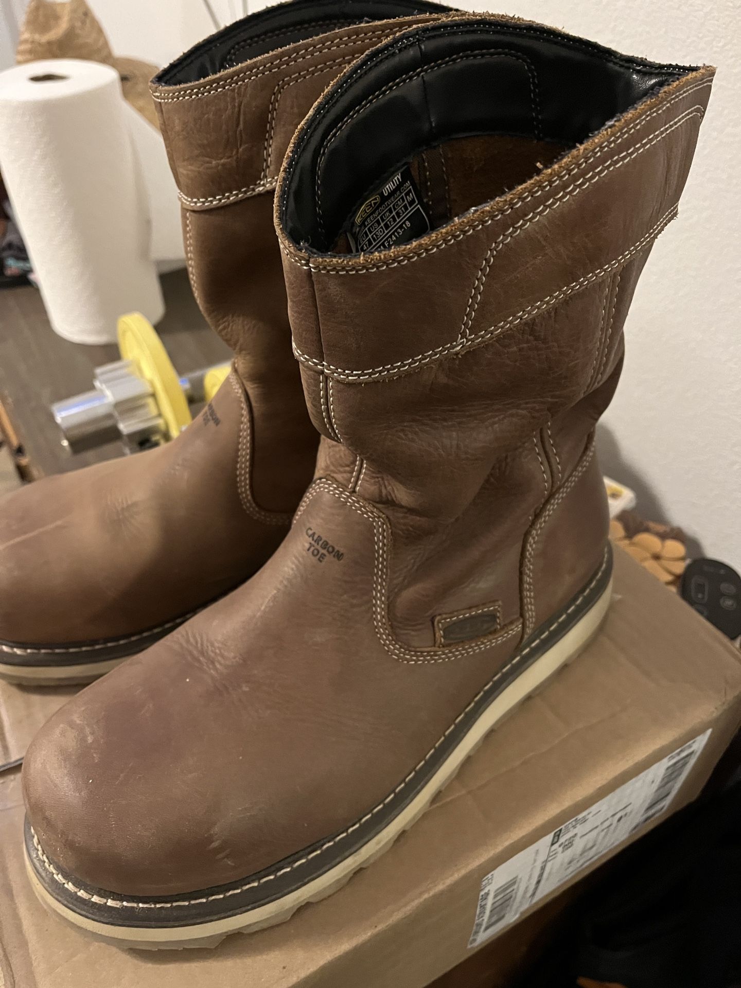 Keen Wellington Composite Toe Boots Size 13