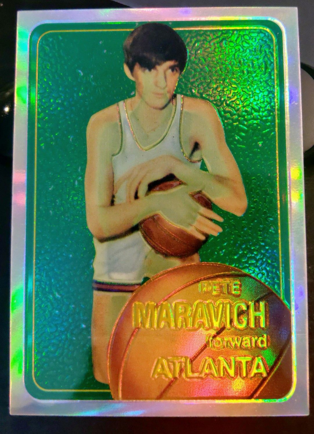 Pete Maravich 1996 Reprint Insert.