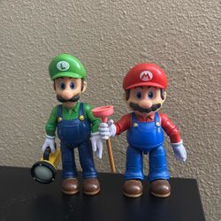 Mario And Luigi Action Figures