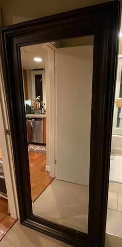 Large Floor Mirror- Solid Wood