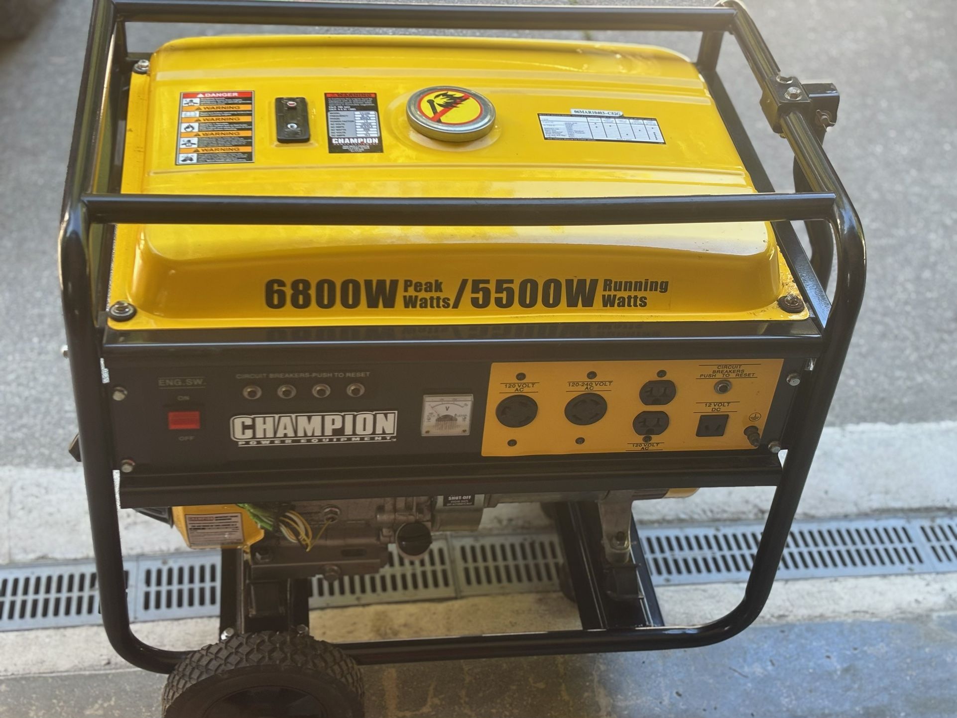 Generator 6500/5500 Champion