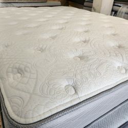 Mattress And Box Spring Queen Size 