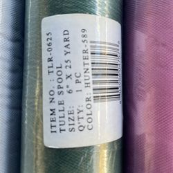 Tulle 6” X 25 Yards