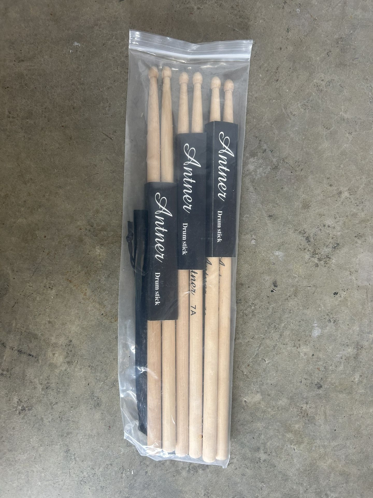 Drum Sticks Brand New Three Packs