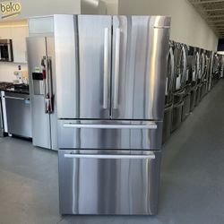 Bosch 800 Series 36 Stainless Steel Counter-Depth Refrigerator - B36CL80SNS VKW