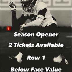 USC Football Home Opener Tickets