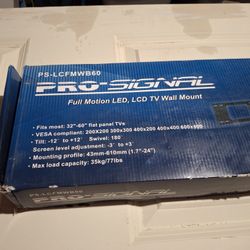 Pro- Signal Full Motion Led,led TV Wall Mount.
