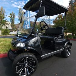 Brand New 2025 Evolution Classic 2+ Golf Cart In Black Sapphire