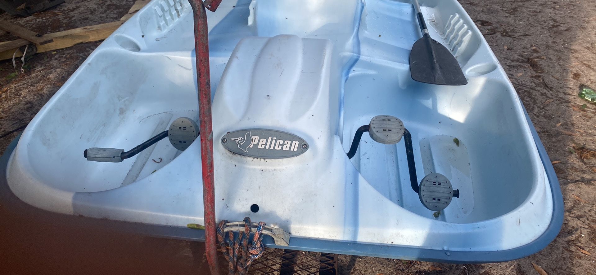 Pelican  Paddle Boat/convert To Trolling Boat 