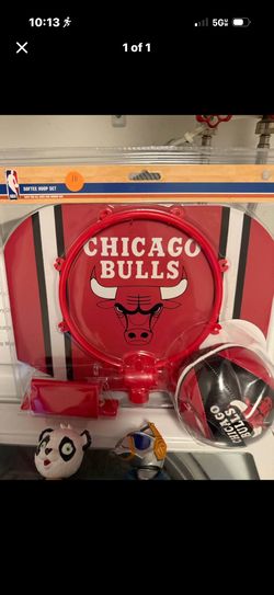 Chicago Bulls, Basketball Hoop, Kids Toy For The Wall New Inbox