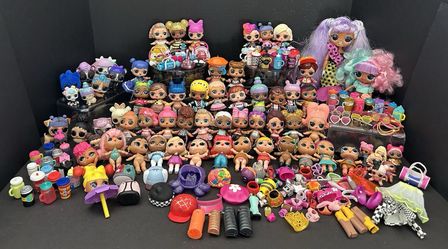 Huge LOL Surprise Mixed Lot: Dolls, Pets Sisters Fashion Doll & Accessories MGA