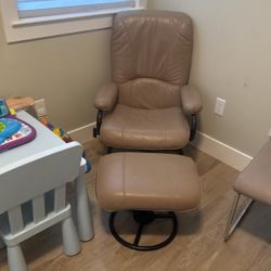 President Leather Recliner Large Arm Chair