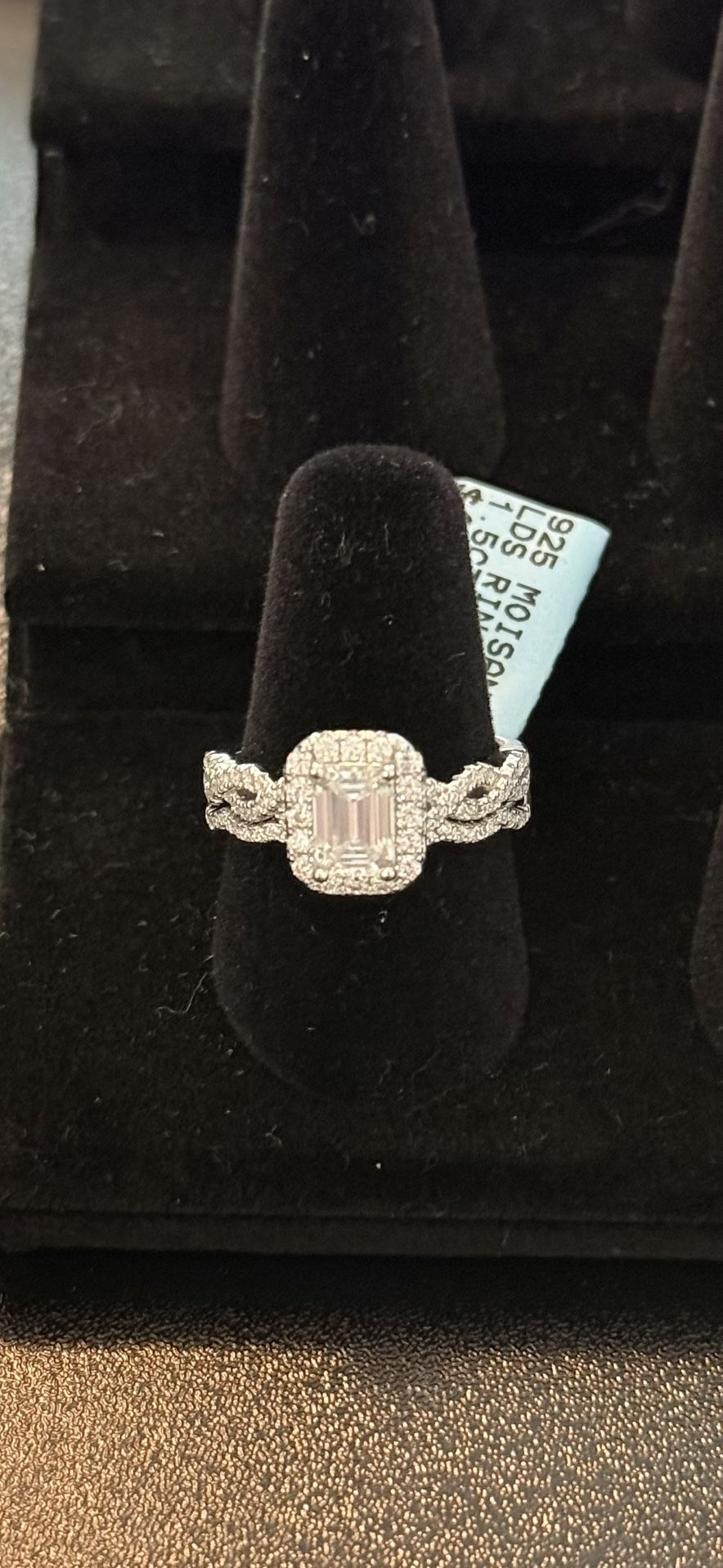 Engagement Ring/set Sz 7