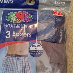 HANES BOXERS FOR MEN.