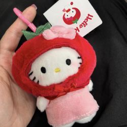 Hello Kitty Plush Keychain 
