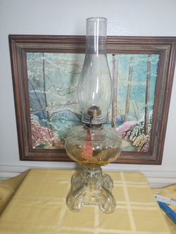 Antique Oil Lamp.. Marbach and 410 at 78227 or 1604
