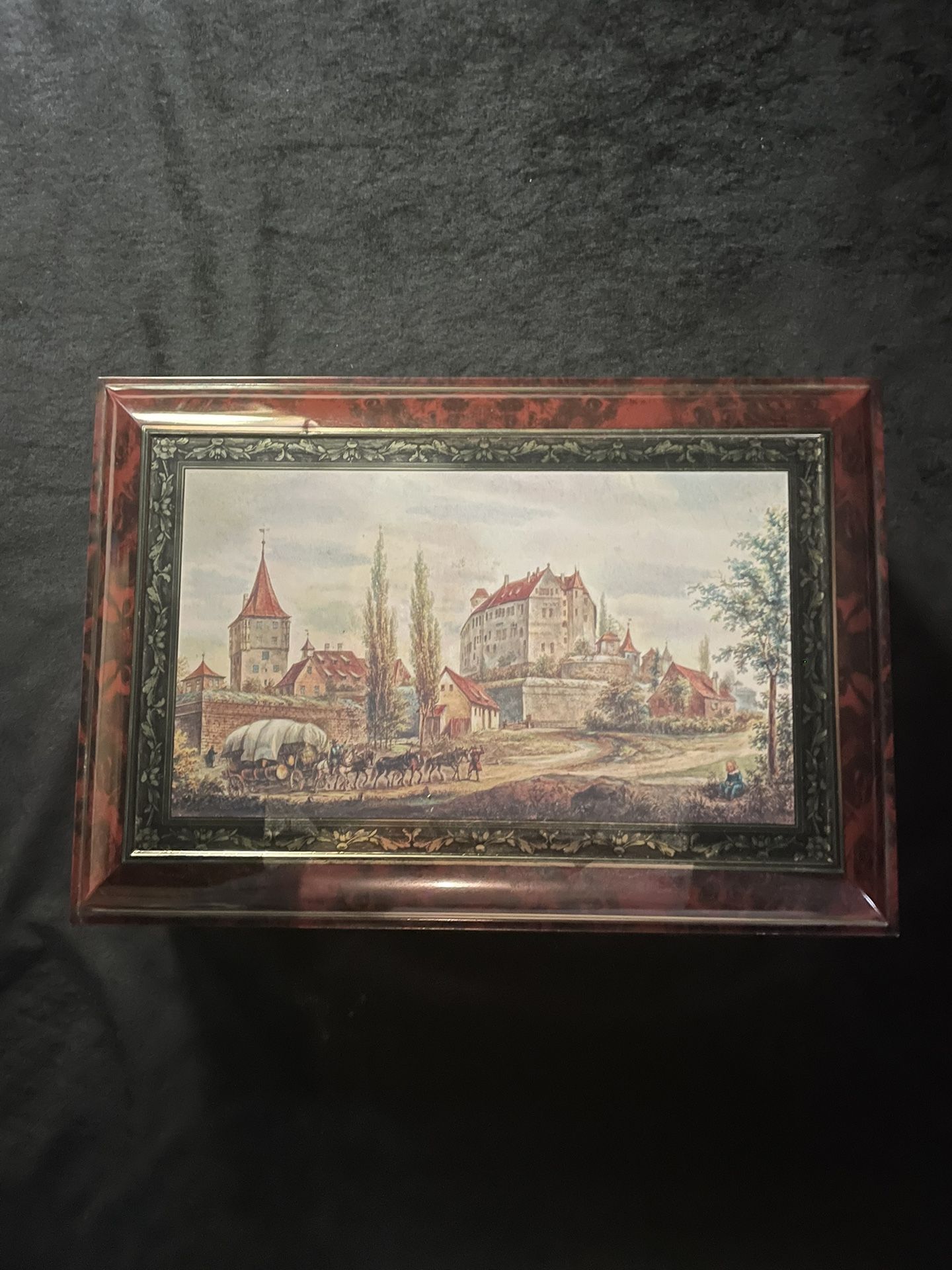 Vintage Tin Box From The Federal Republic Of Germany
