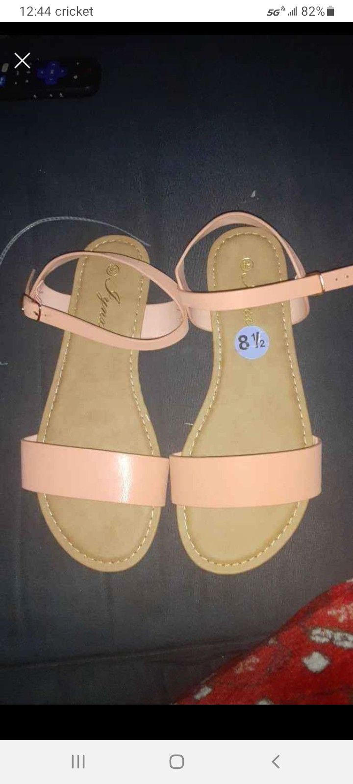 Salmon Sandals