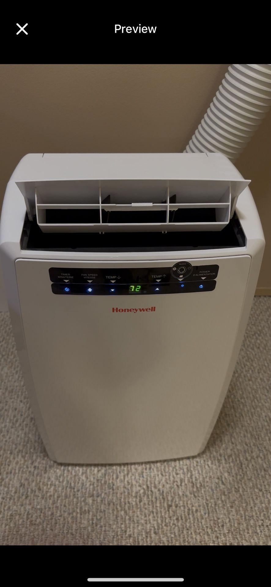 Honeywell 10000 BTU Portable AC Unit