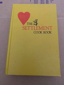 1965 Vintage The Settlement  Cook Book