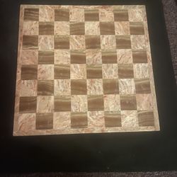 Vintage Marble Chess Board