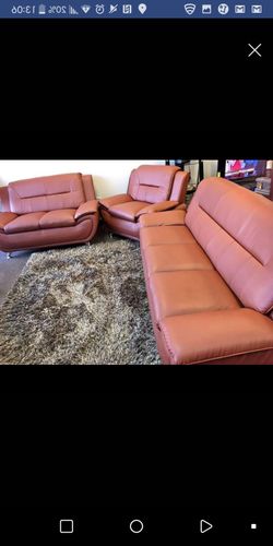 New 3pc. Sofa Set