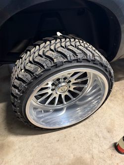 Forged 24x14 wheels