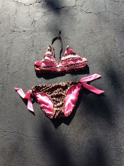 Justice swim suit 2 pc