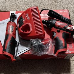Milwaukee Ratchet And Screwdriver. Brand New 