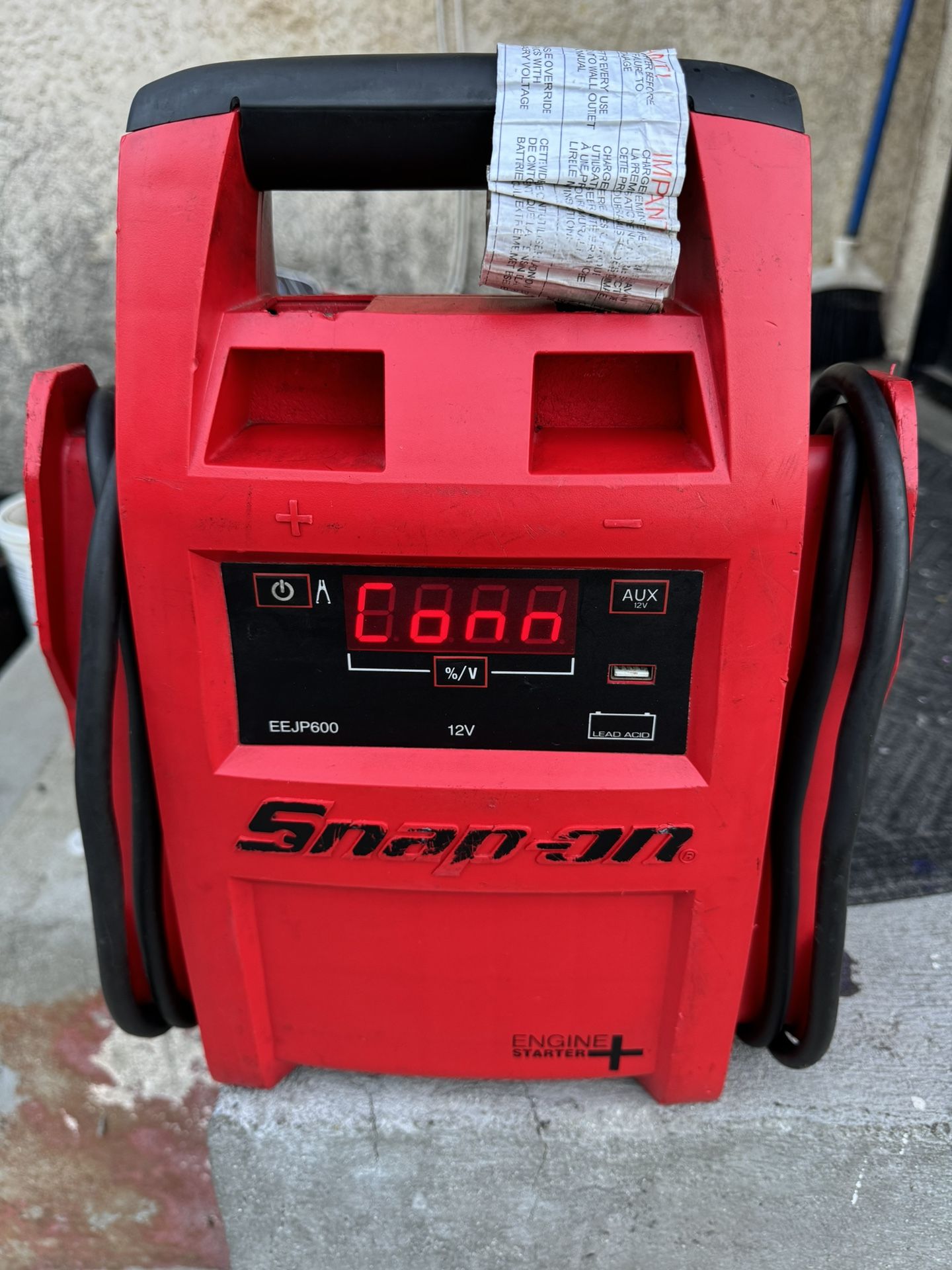 Snap On EEJP600 Jump Starter Battery