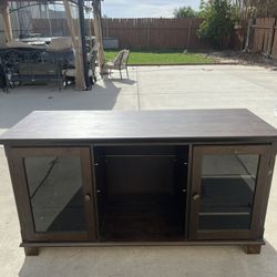 TV Console Brown