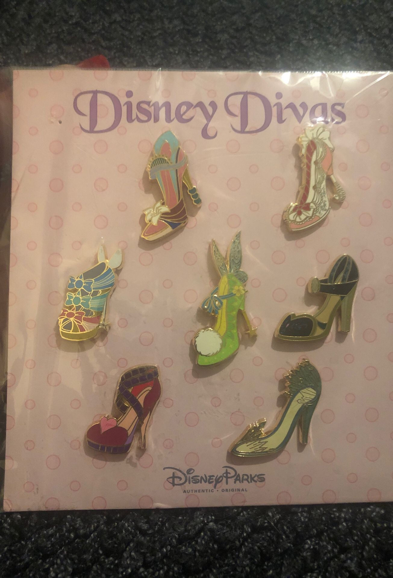 New: Disney Divas Collectible Pins