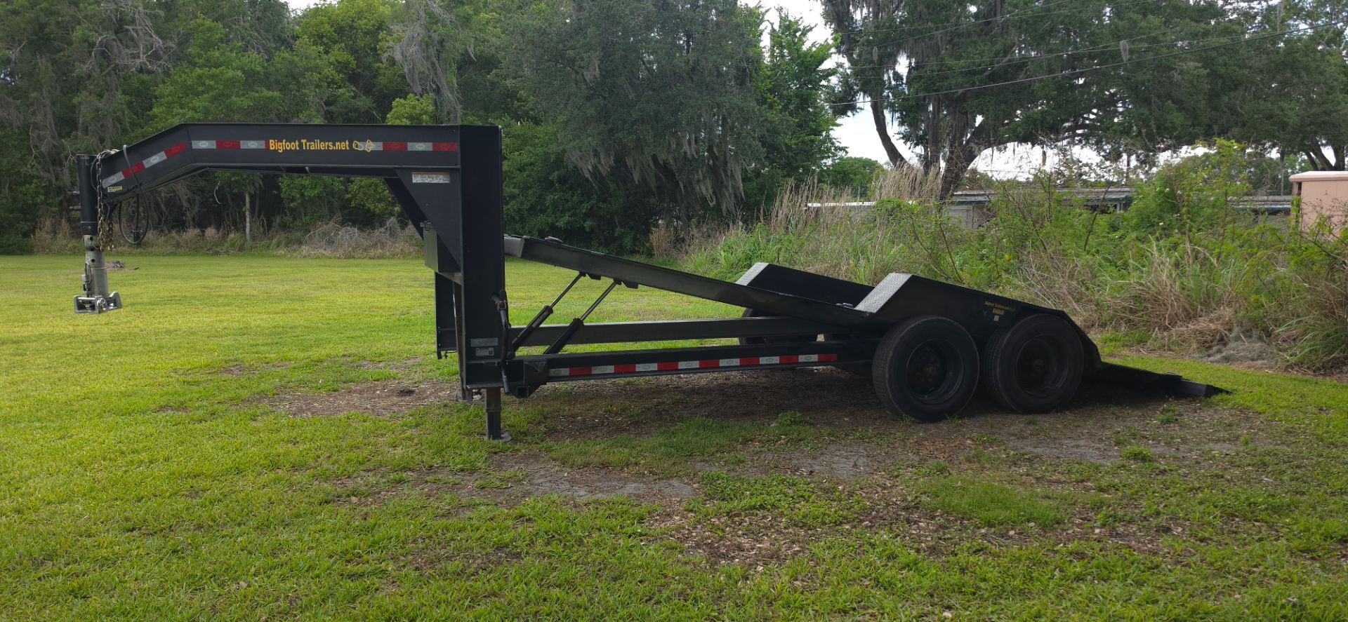 17000lb GVWR gooseneck tilt