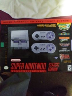 Super nintendo mini classic adition