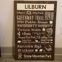Lilburn Custom Painted Artwork