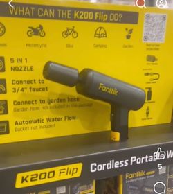 Fanttik k200 flip portable pressure washer/brand new