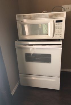 Stove and microwave